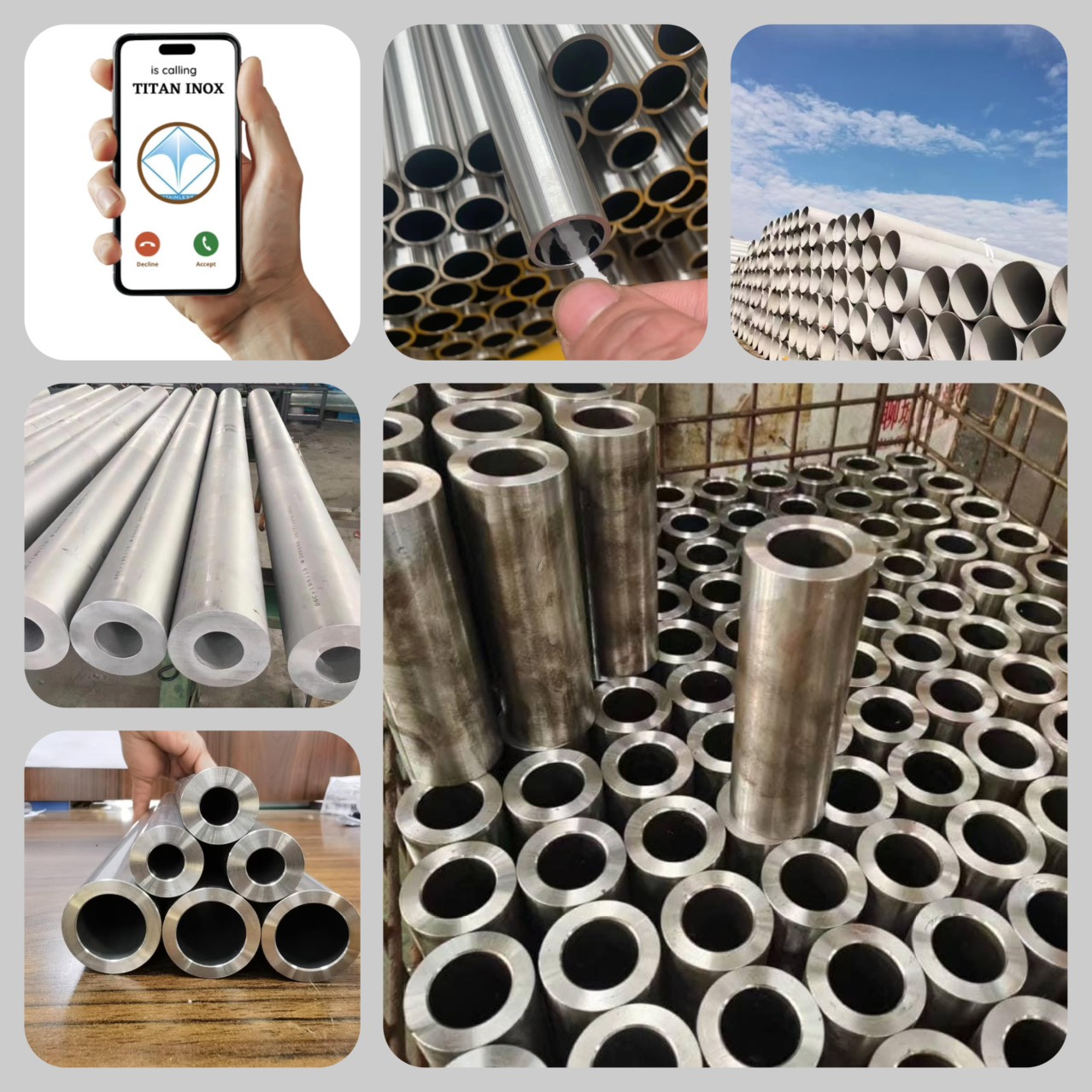 Inox/Titanium ống - Công Ty TNHH Một Thành Viên Vật Liệu Titan